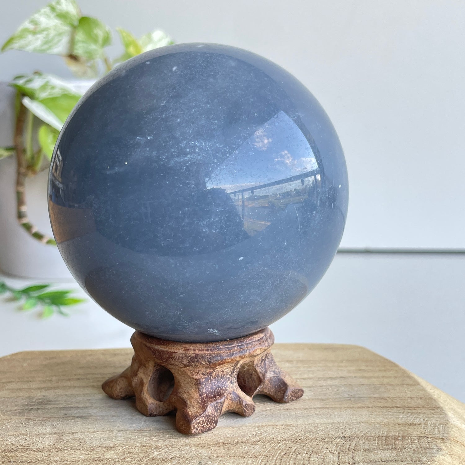 Angelite Sphere 8.7cm