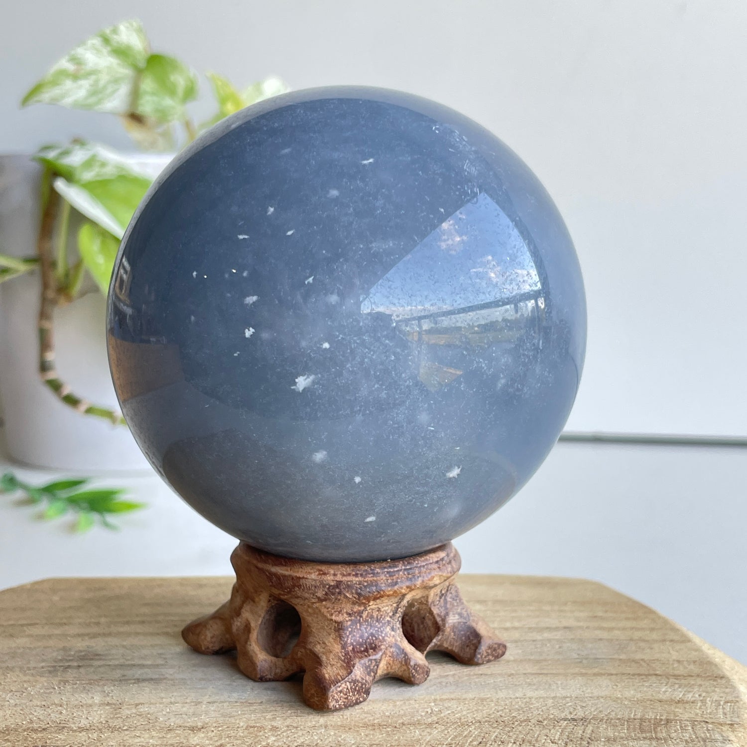 Angelite Sphere 8.7cm