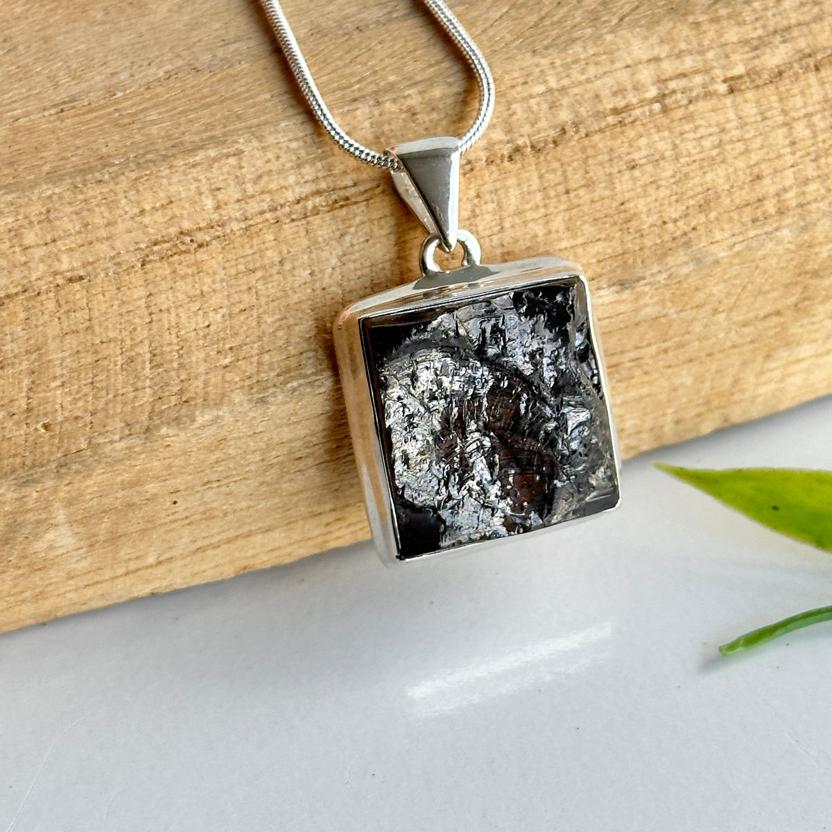 Shungite Square Pendant