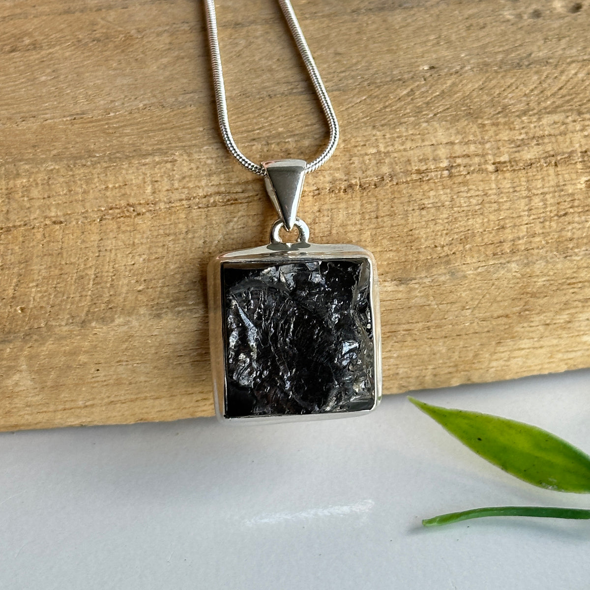 Shungite Square Pendant