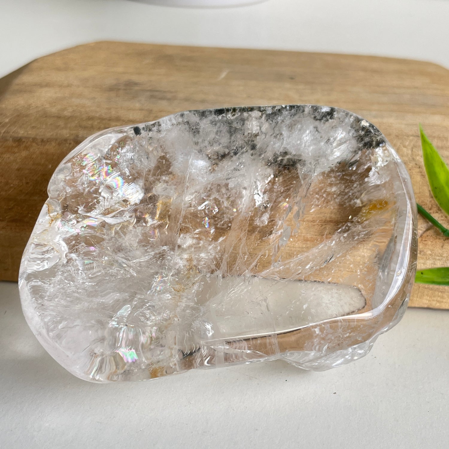 Clear Quartz Bowl 8.8cm
