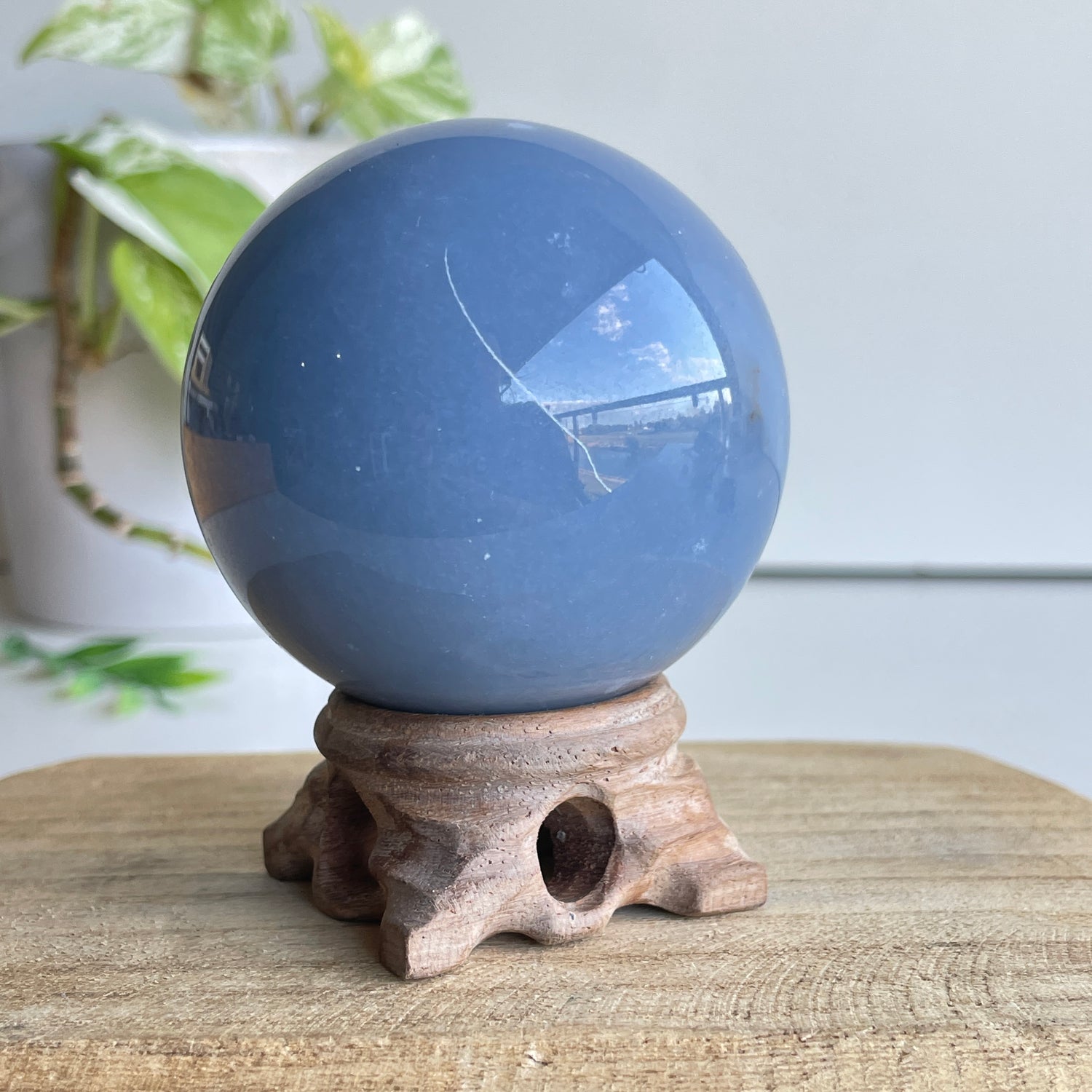 Angelite Sphere 6.3cm