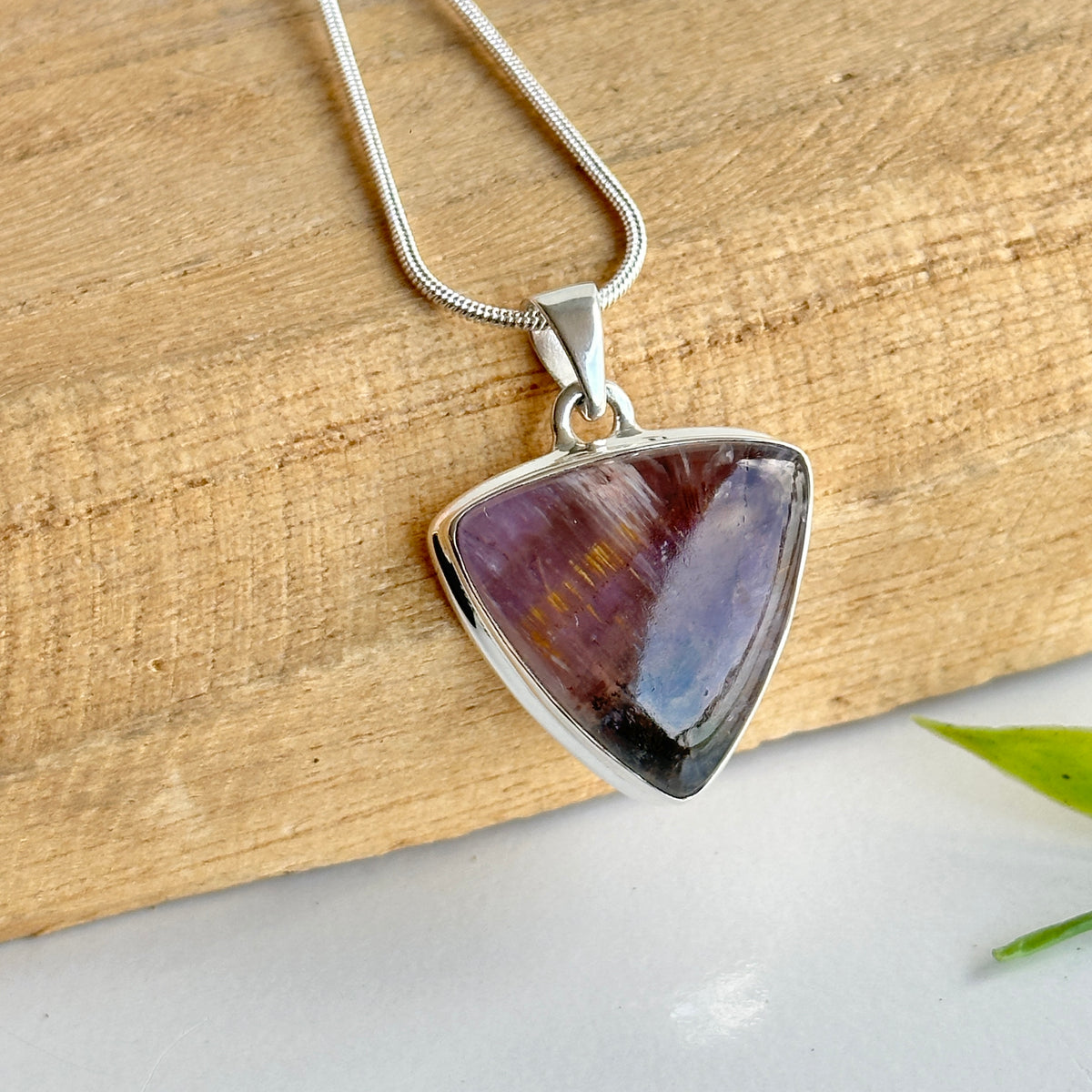 Super Seven Triangle Pendant