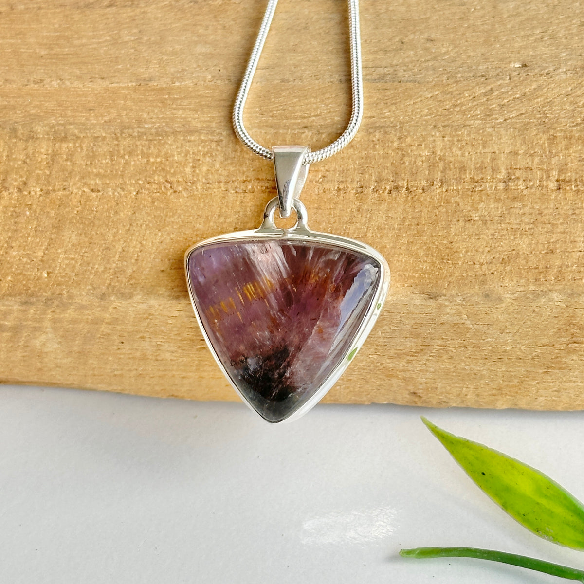 Super Seven Triangle Pendant