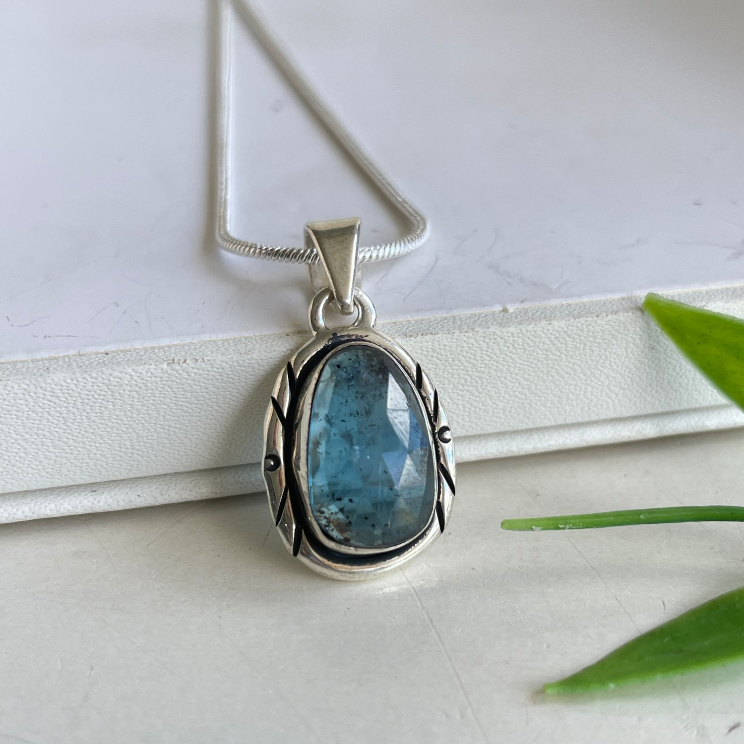 Blue Kyanite Pendant