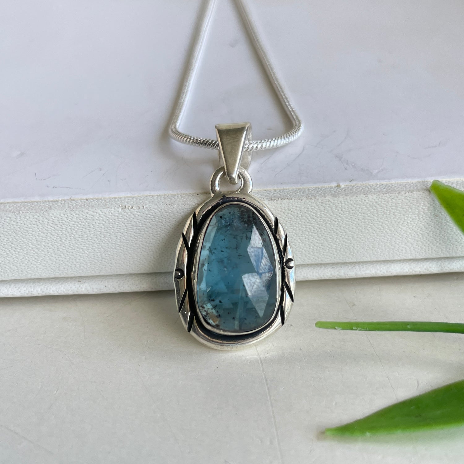 Blue Kyanite Pendant