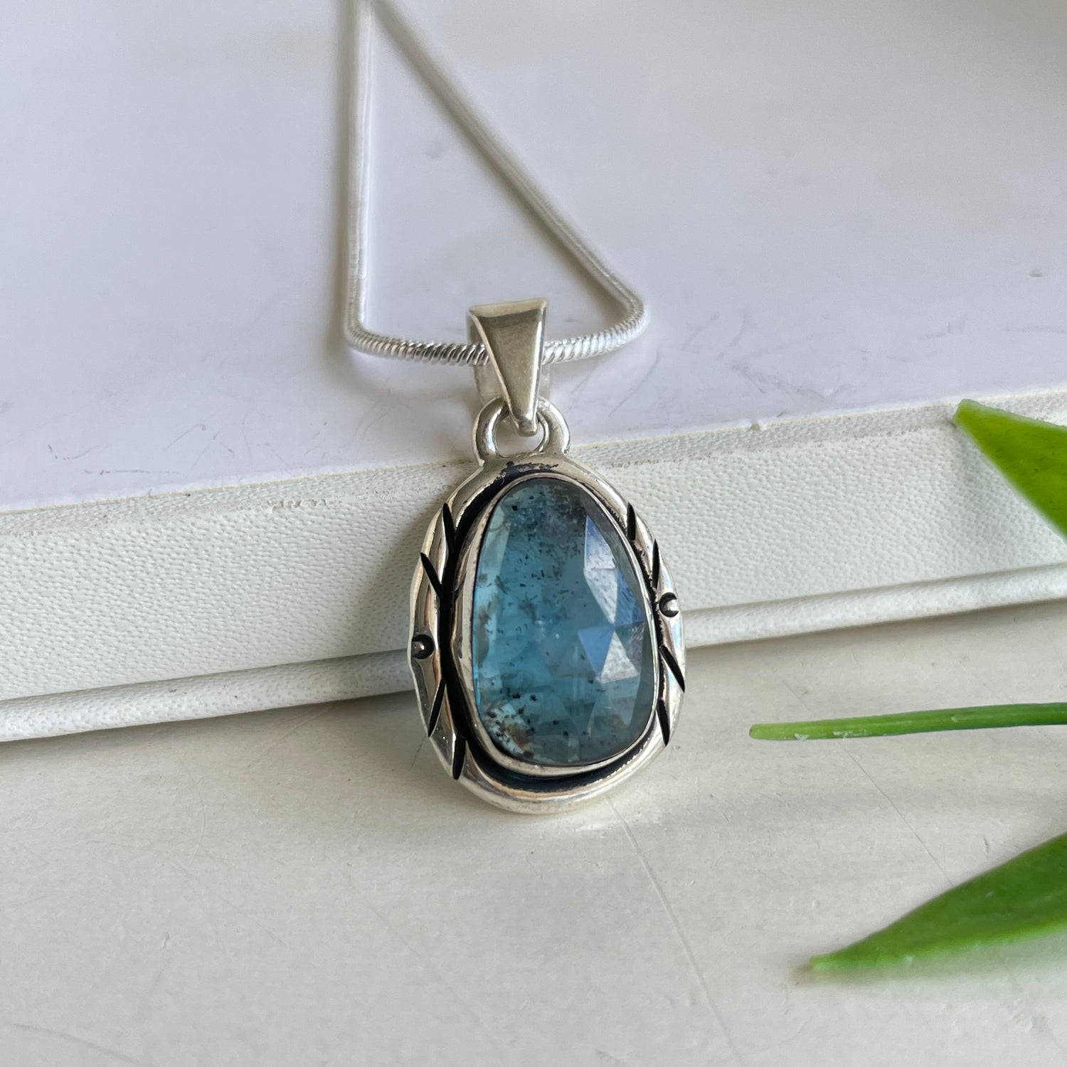 Blue Kyanite Pendant