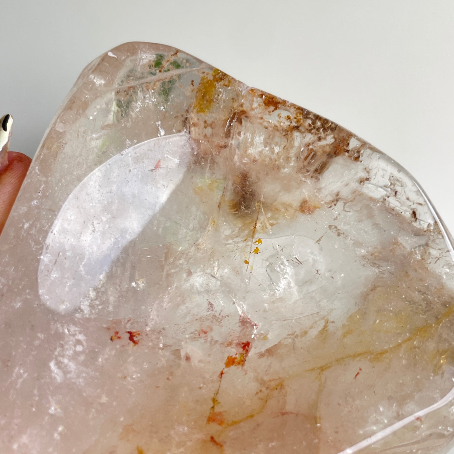 Clear Quartz Bowl 9cm