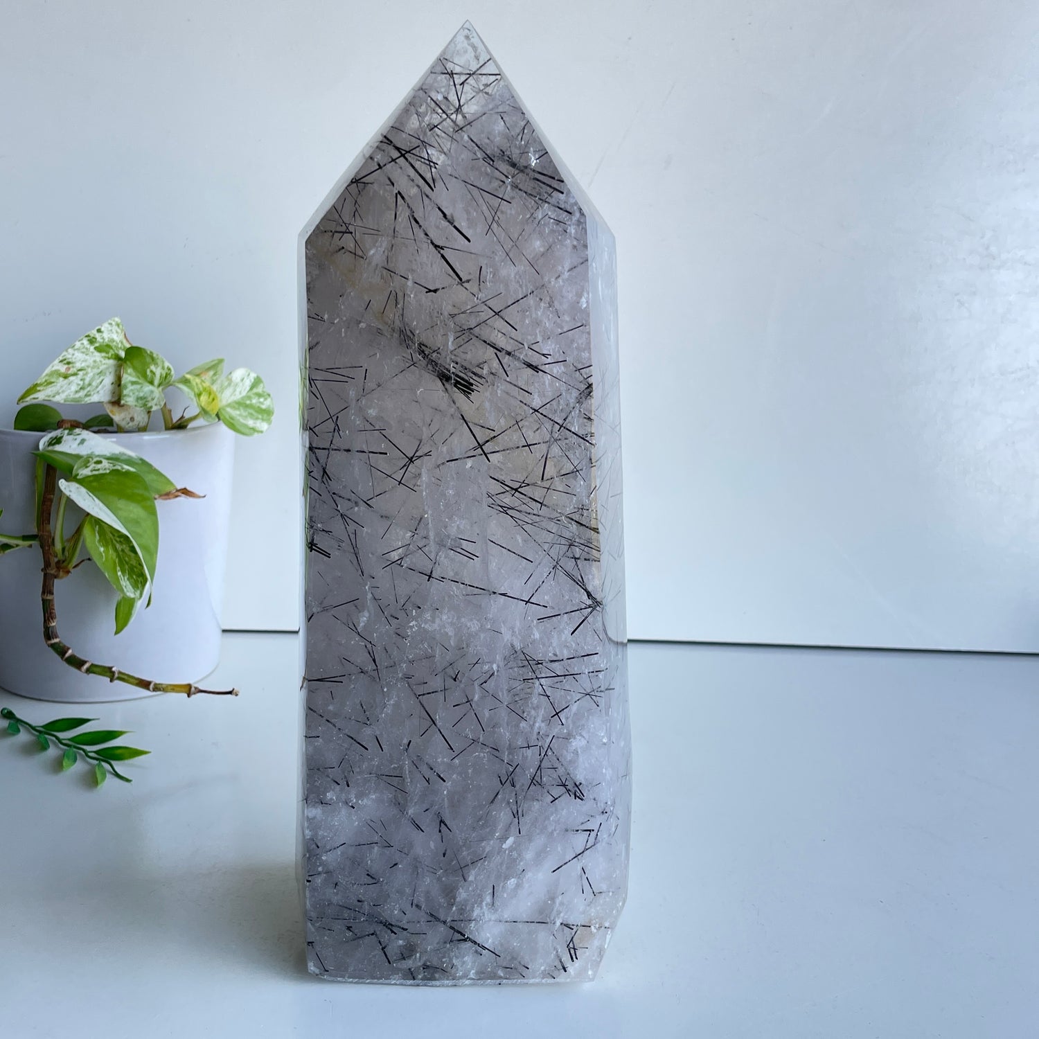 Tourmalinated Quartz Generator 31.5cm - High Quality