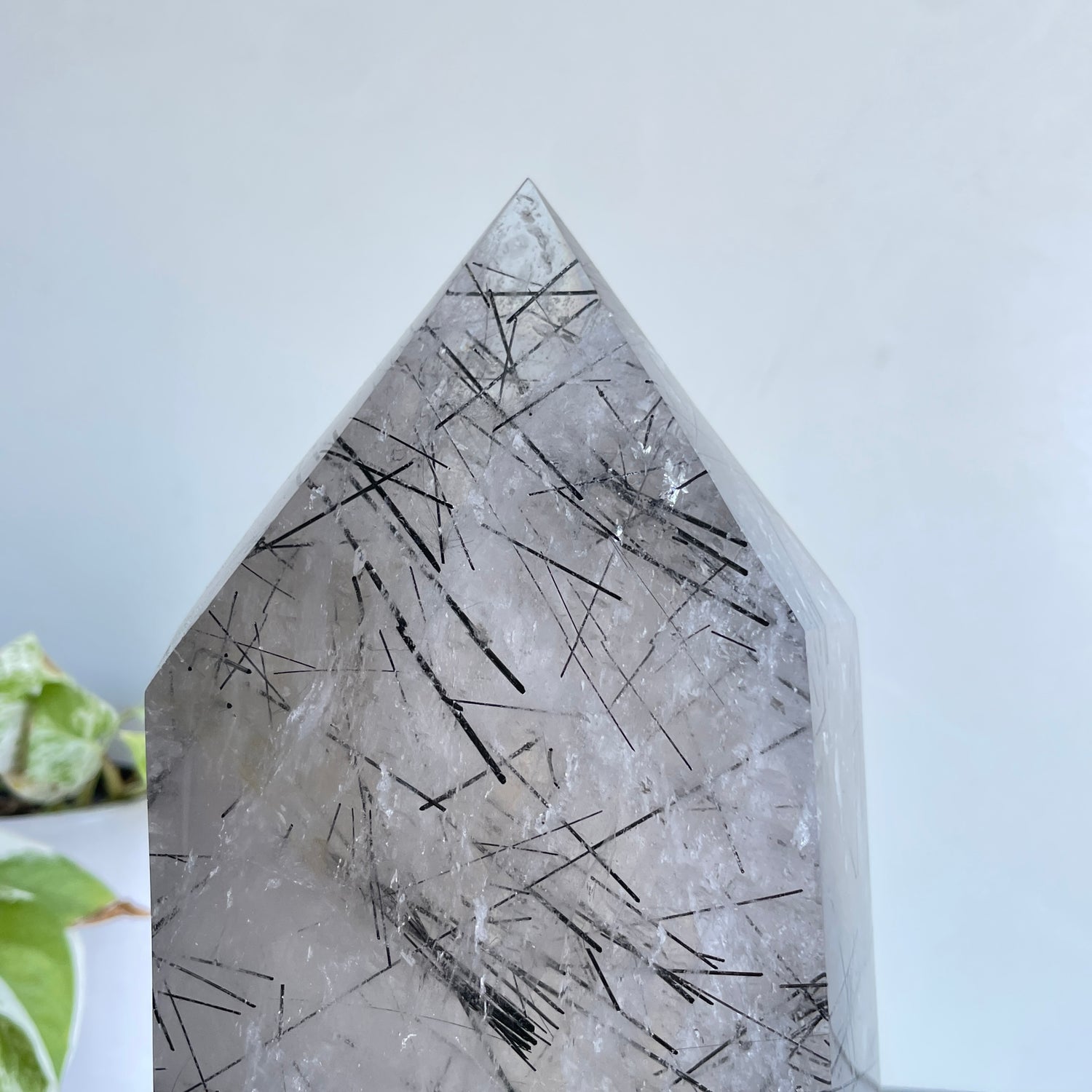 Tourmalinated Quartz Generator 31.5cm - High Quality