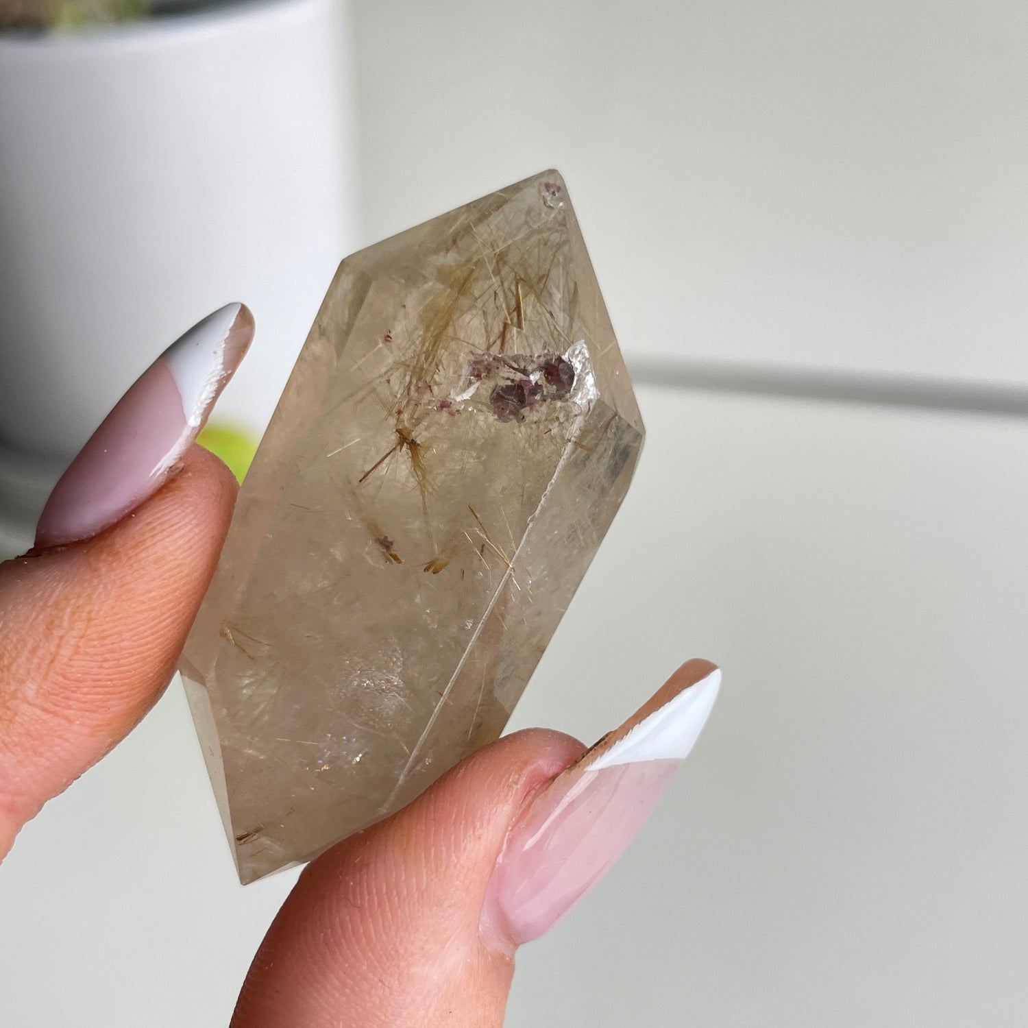 Rutilated Quartz Double Terminator 4.7cm