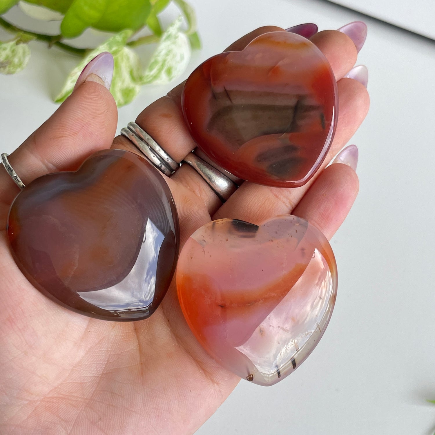 Carnelian Heart 5cm