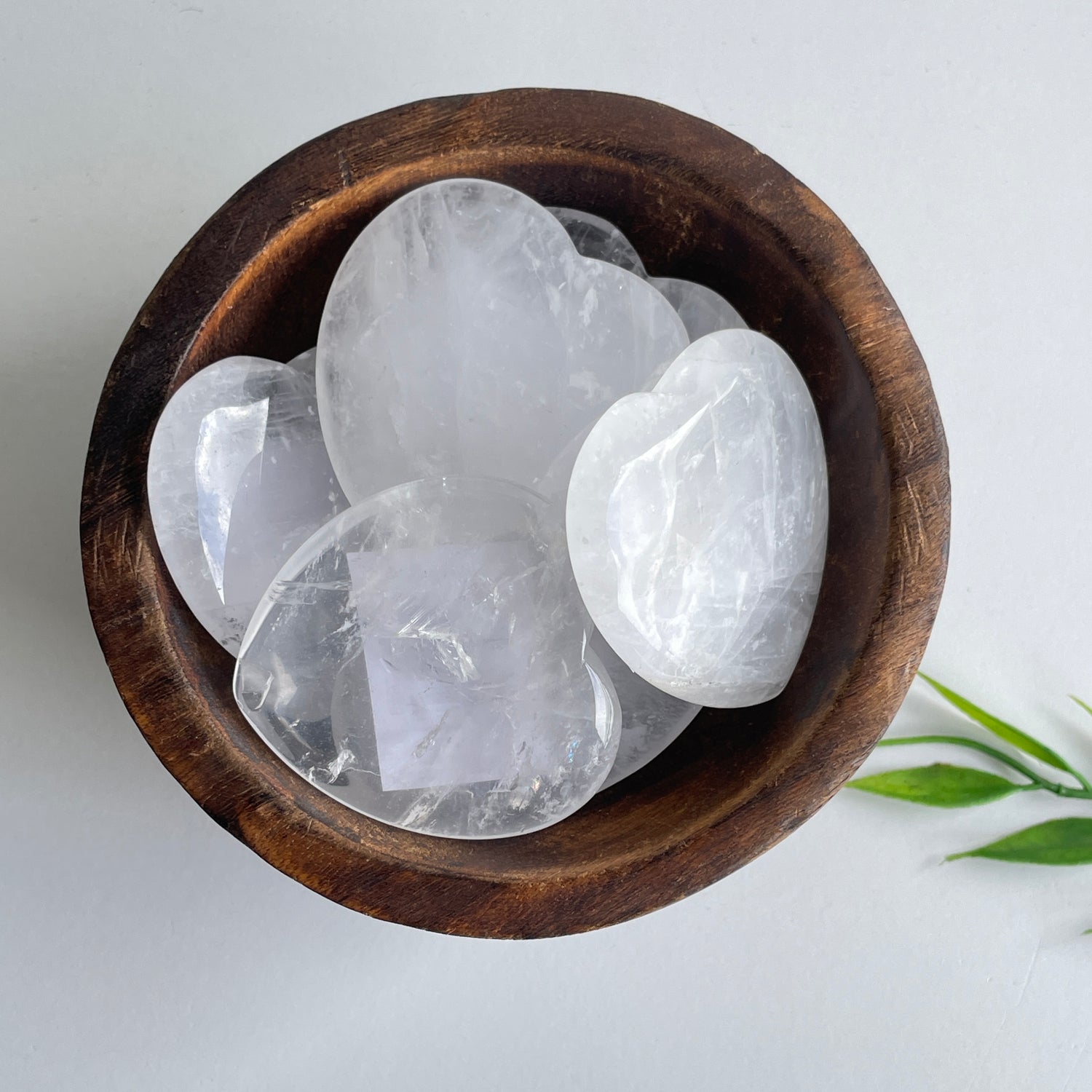 Clear Quartz Heart 5cm