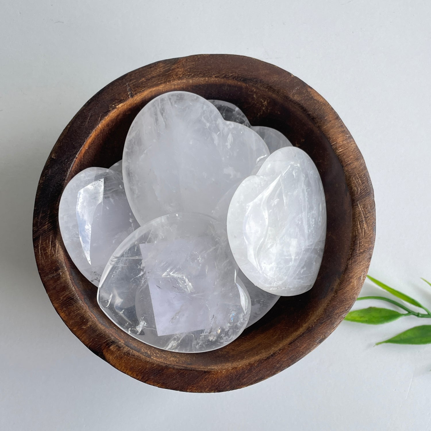 Clear Quartz Heart 5cm