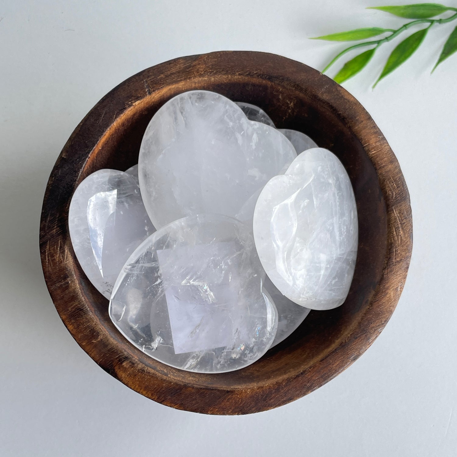 Clear Quartz Heart 5cm