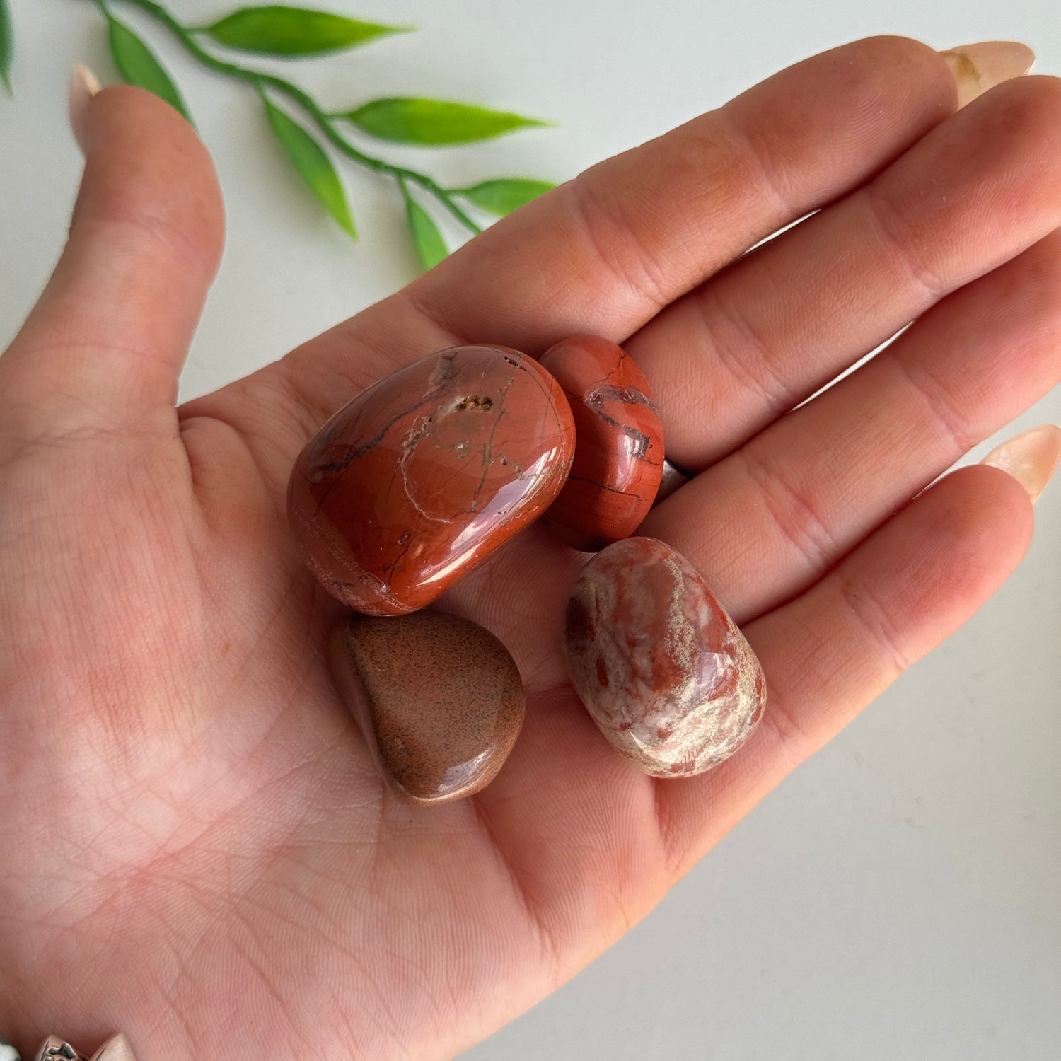 Red Jasper Tumbled