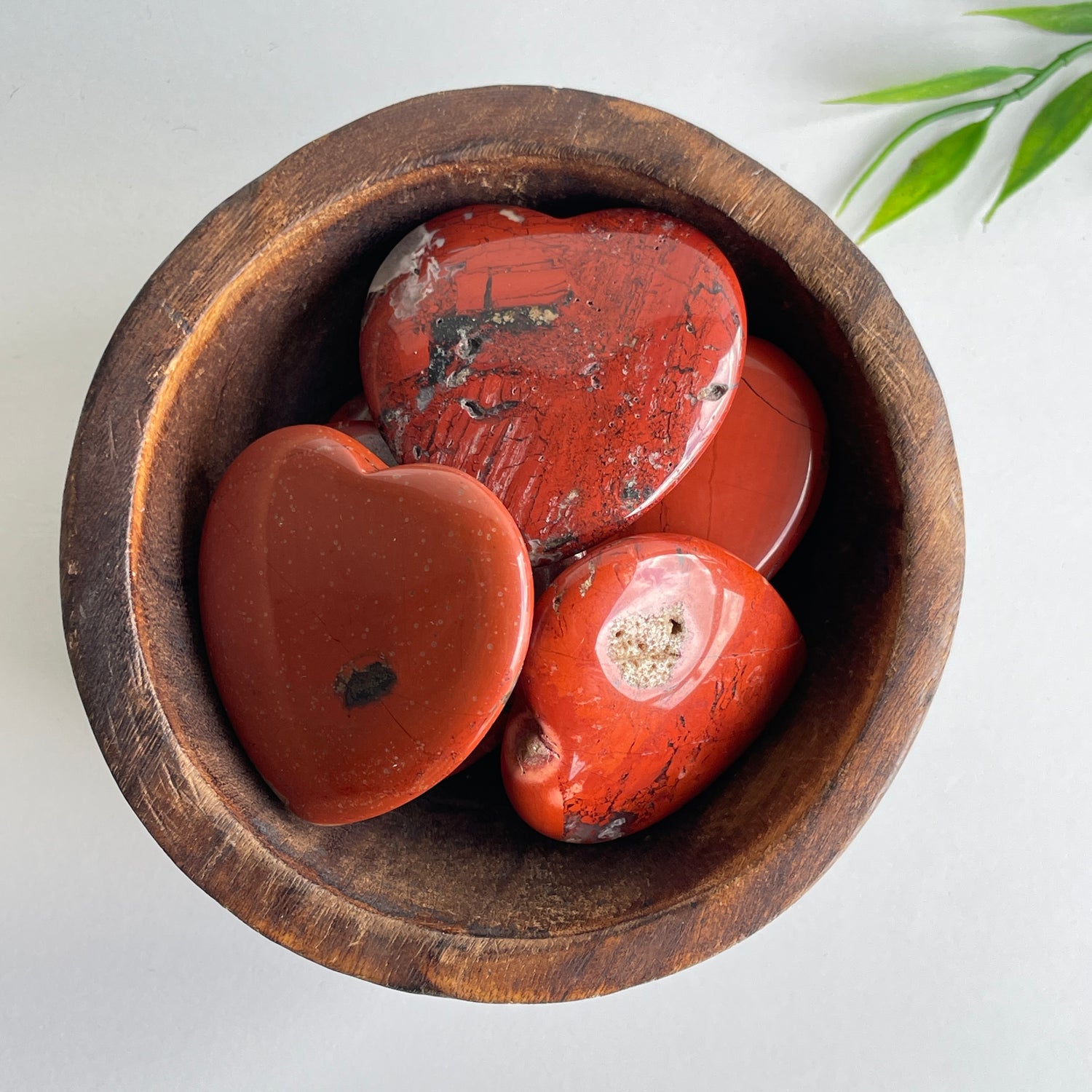 Red Jasper Heart 5cm
