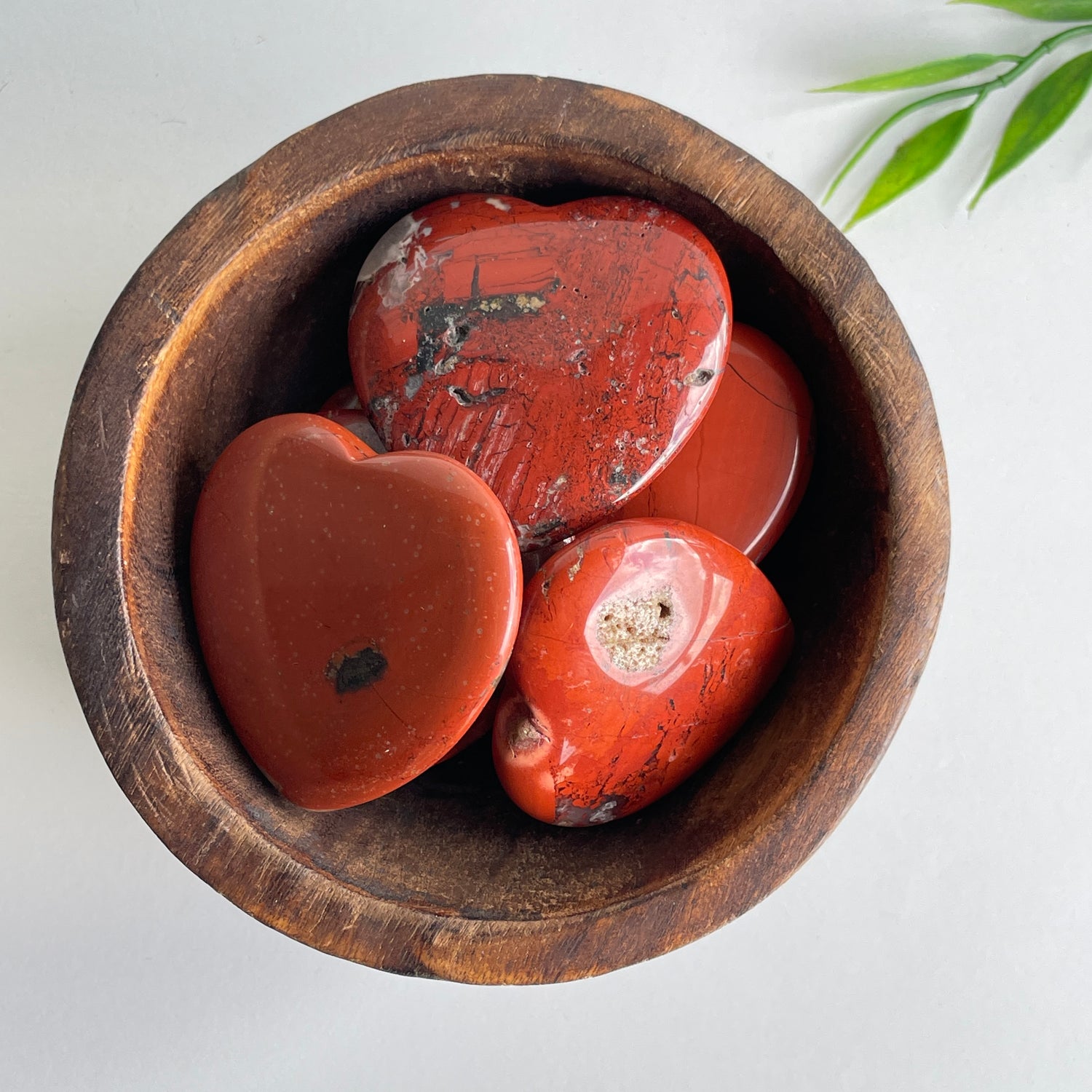 Red Jasper Heart 5cm