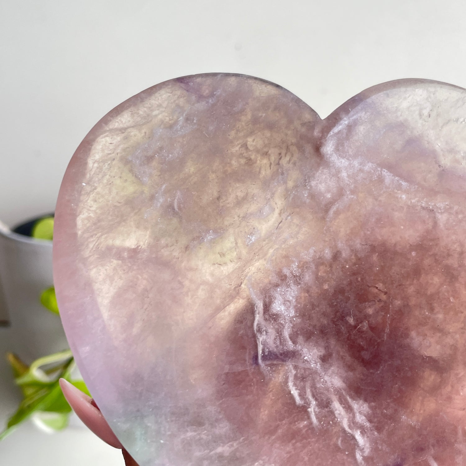 Fluorite Heart Bowl 4