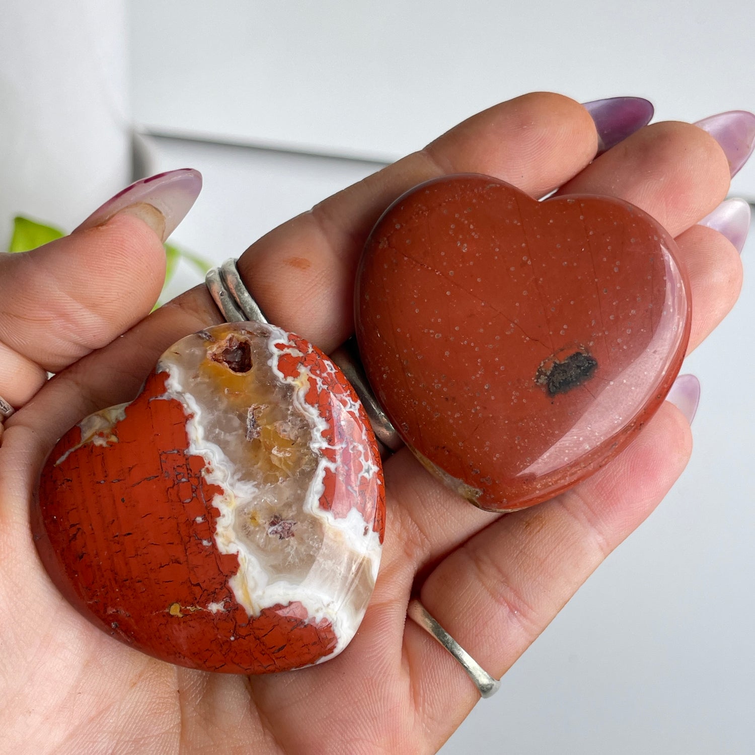 Red Jasper Heart 5cm