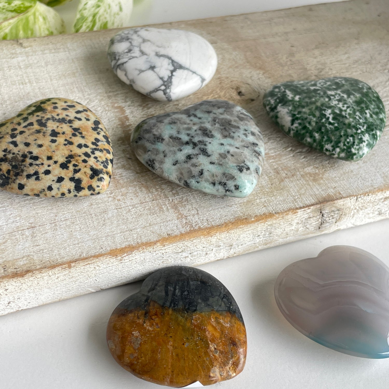 Mixed Crystal Heart 5cm