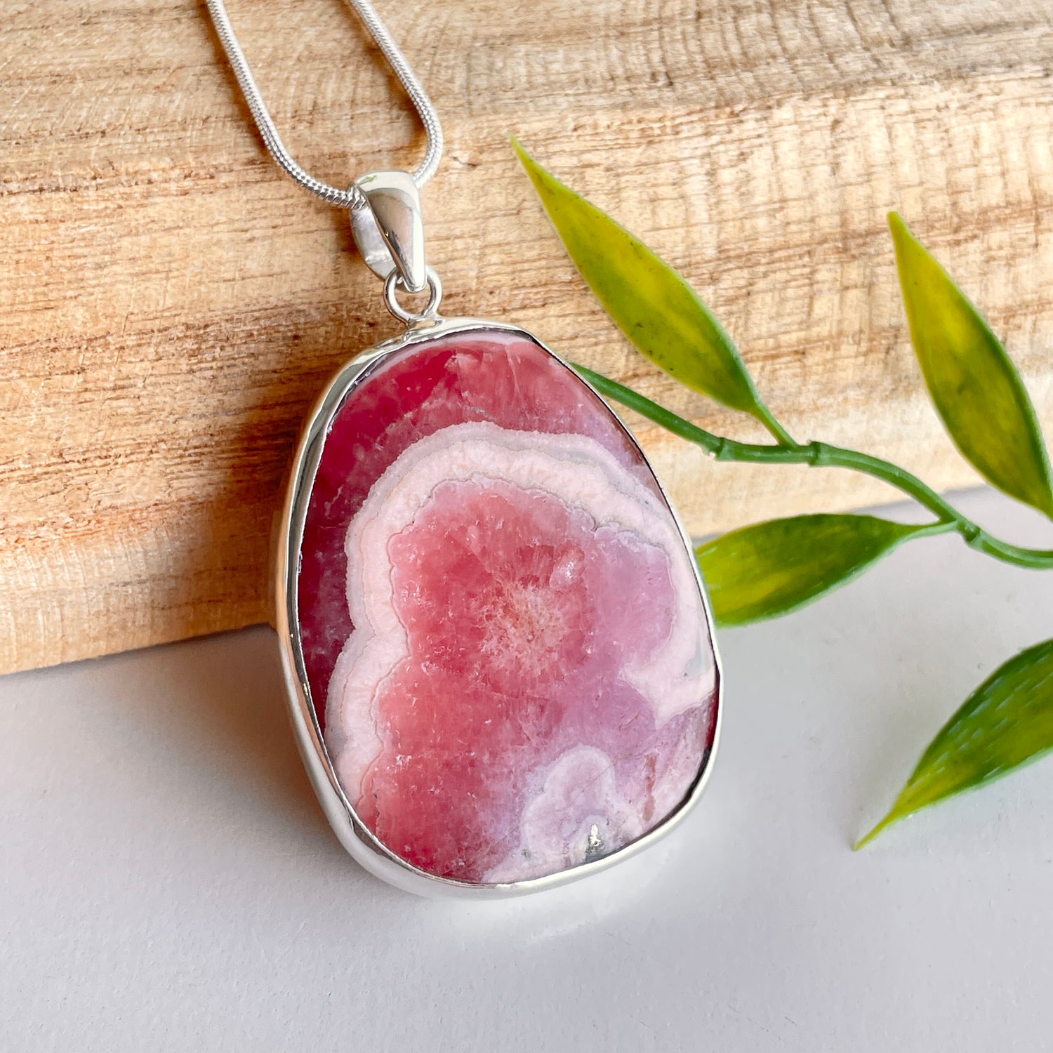 Rhodochrosite Pendant