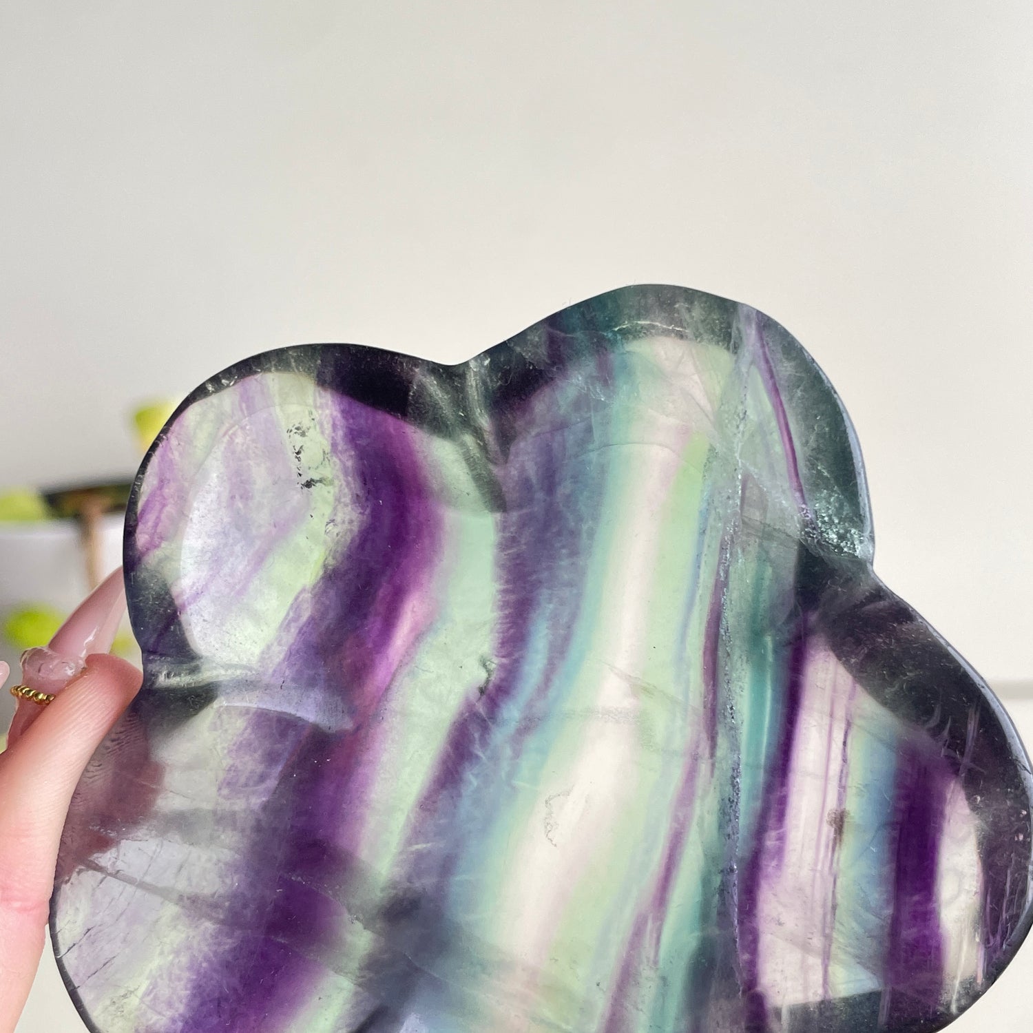 Fluorite Flower Bowl 5