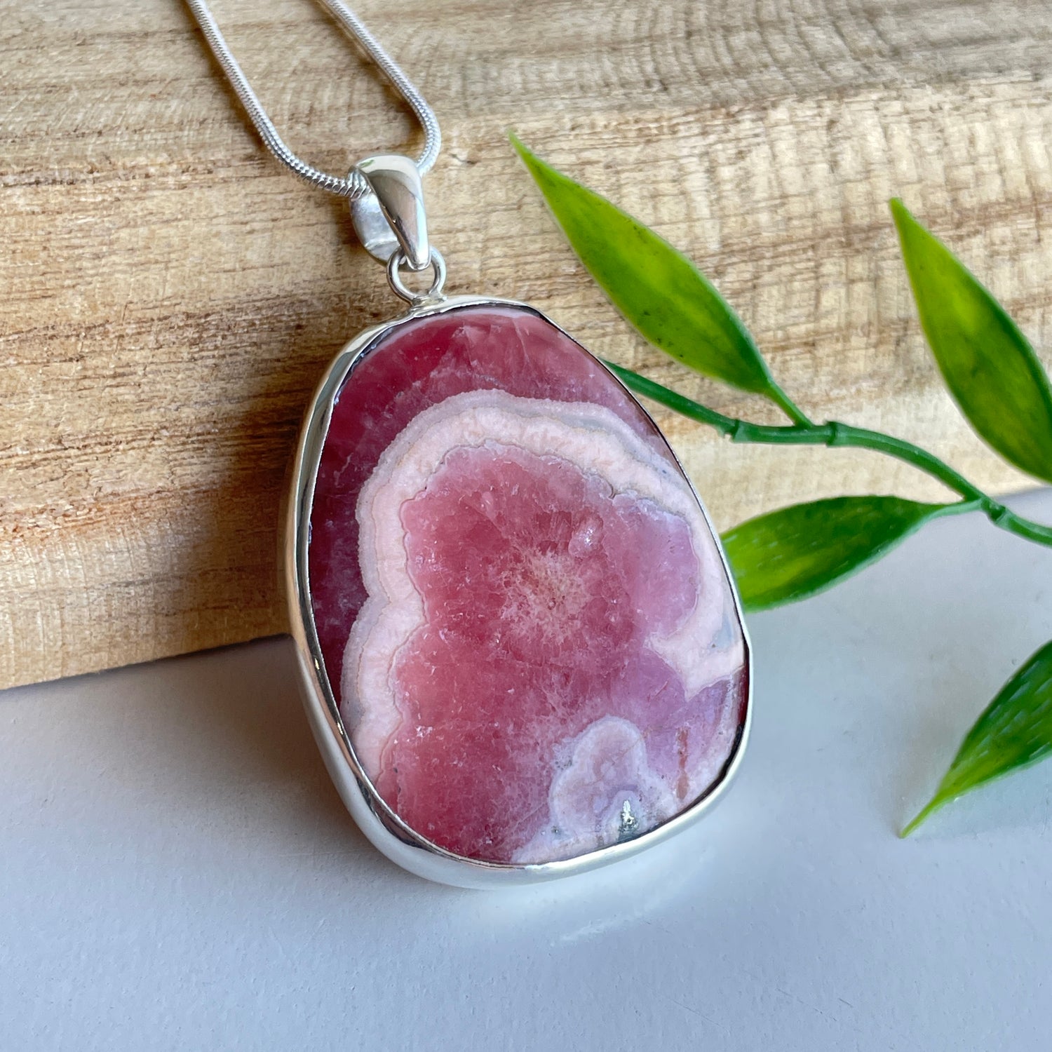 Rhodochrosite Pendant