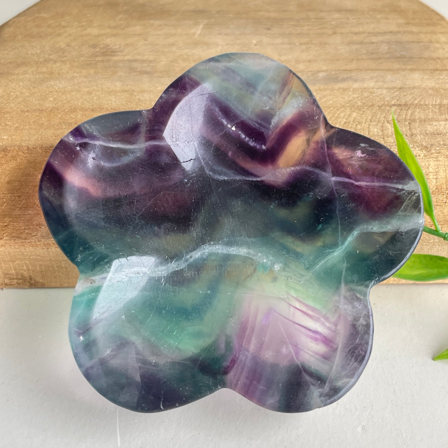 Fluorite Flower Bowl 10