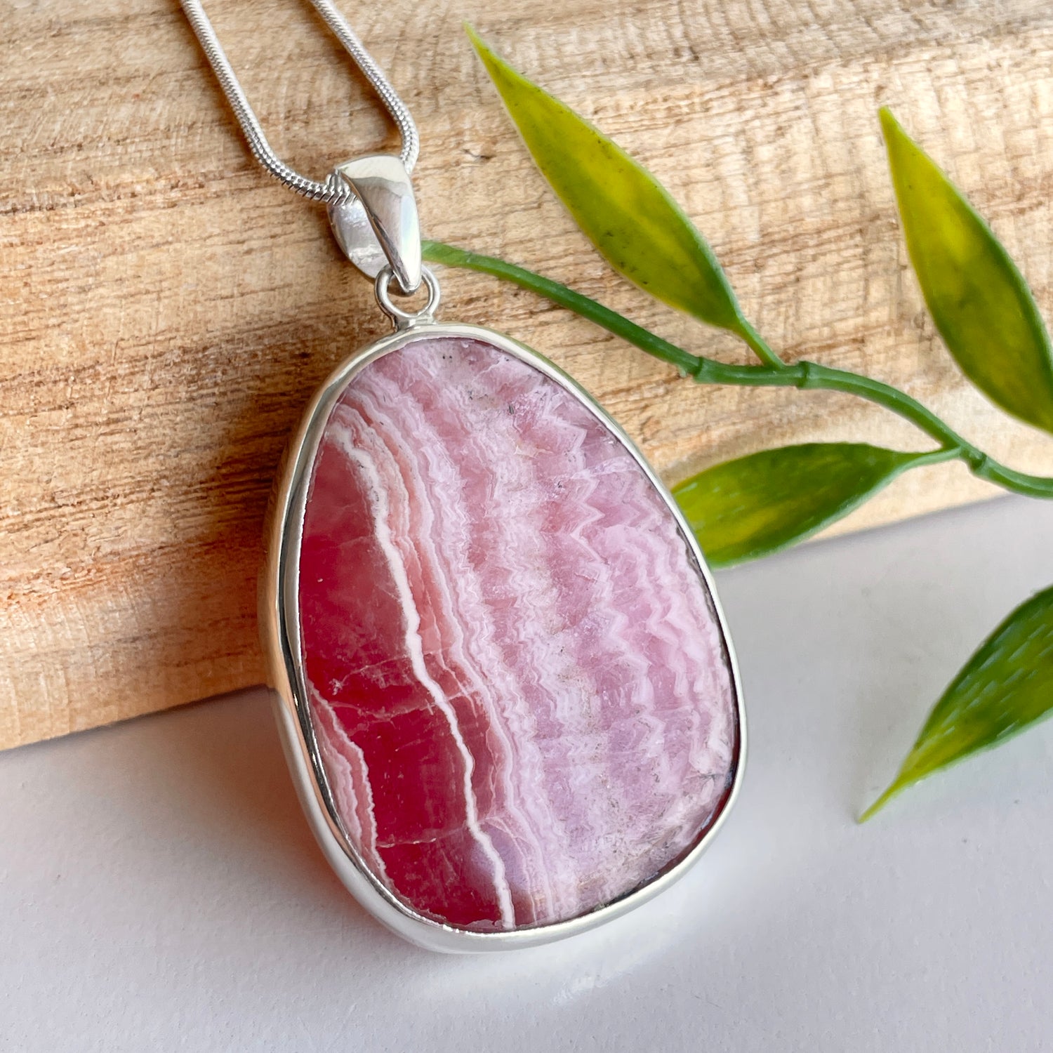 Rhodochrosite Pendant