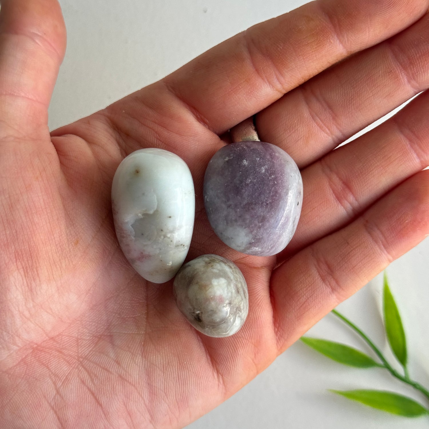 Pink Tourmaline Tumbled
