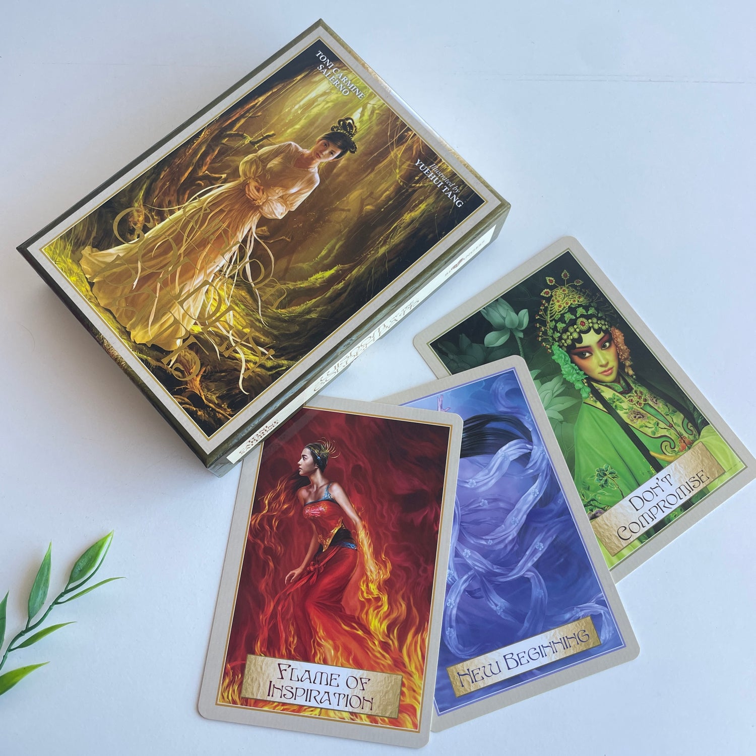 Wisdom Of The Golden Path Oracle Cards Toni Salerno
