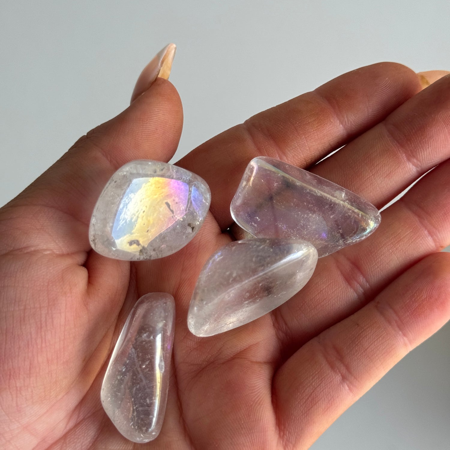 Opal Aura Tumbled