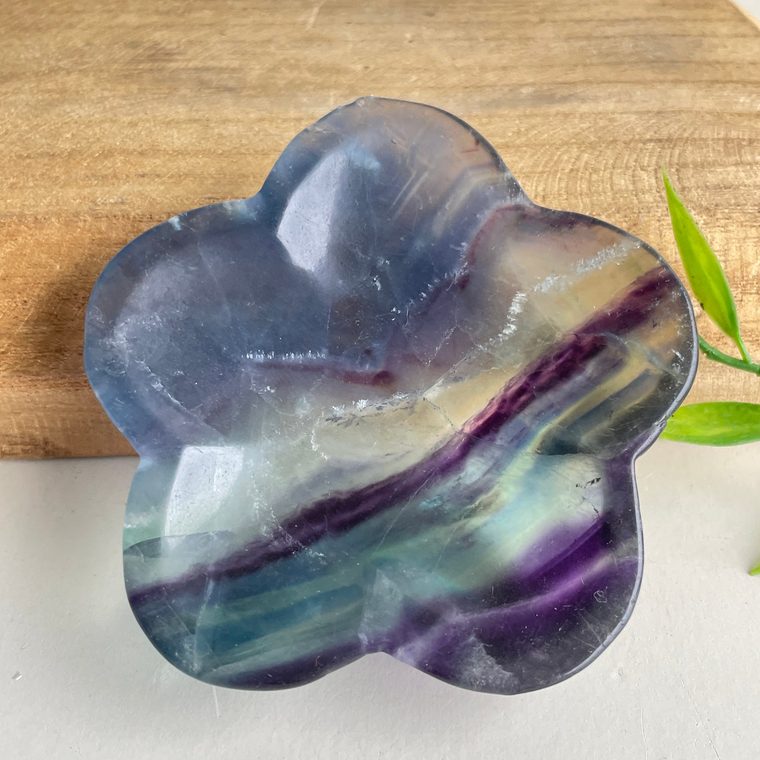 Fluorite Flower Bowl 3