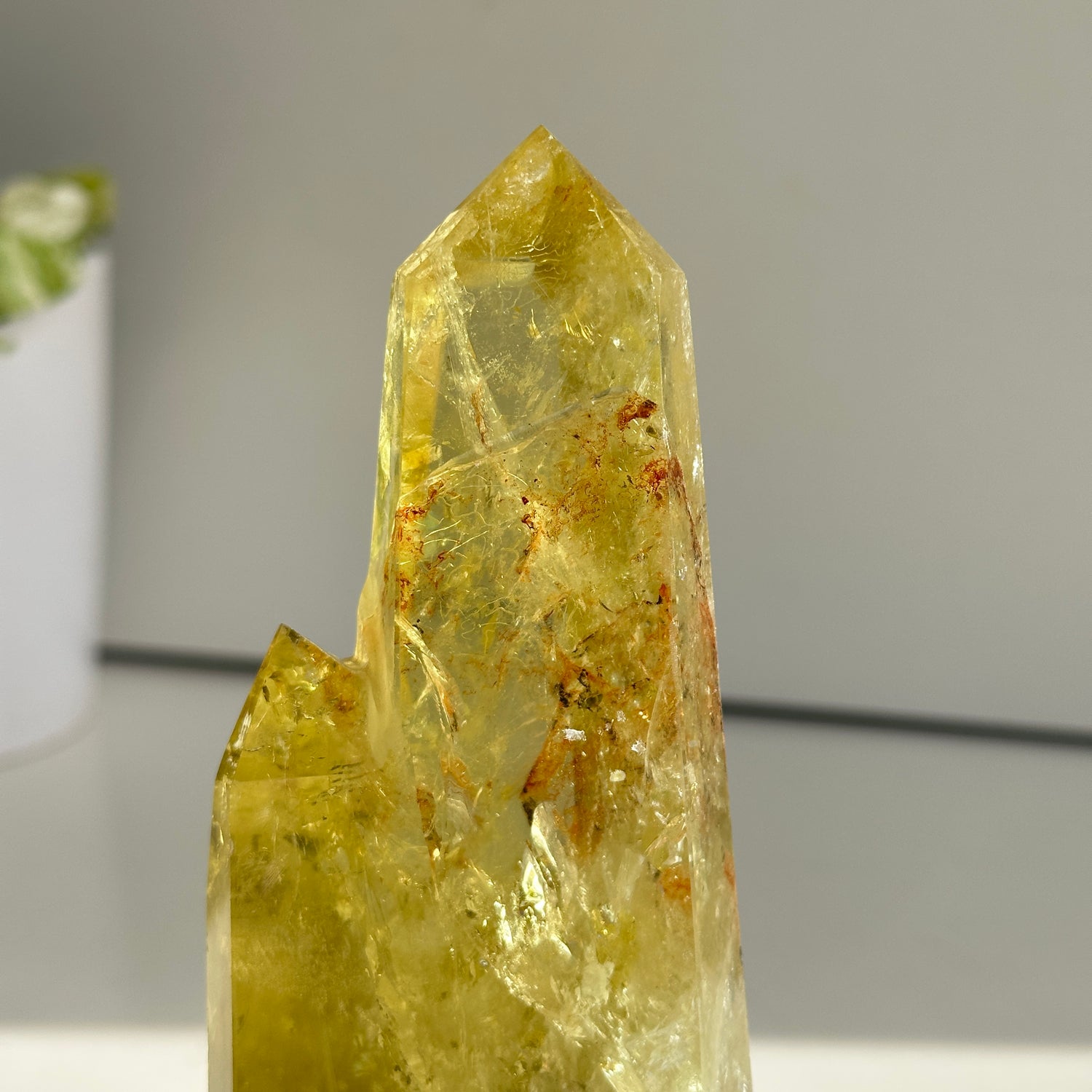 Citrine Twin Generator In Stand 13.5cm