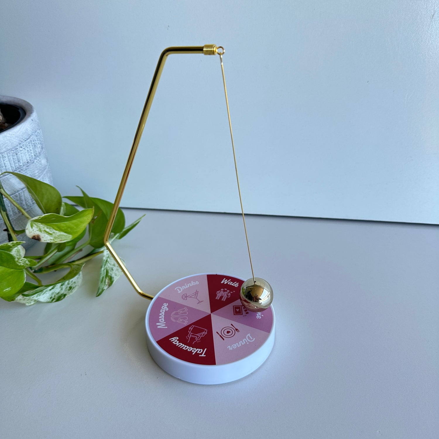 Date Night Decision Maker Magnetic Pendulum LS33325