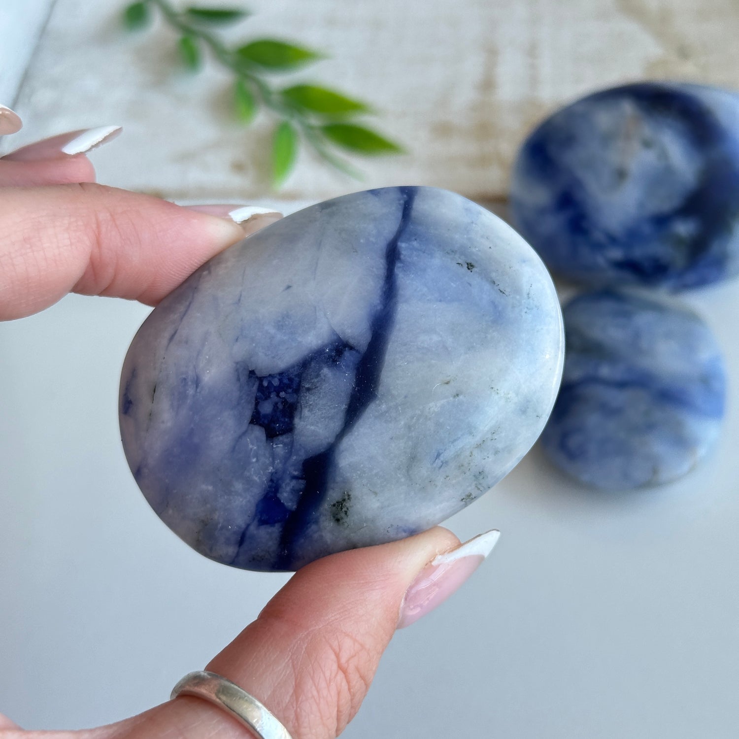 Hackmanite Palmstone Large