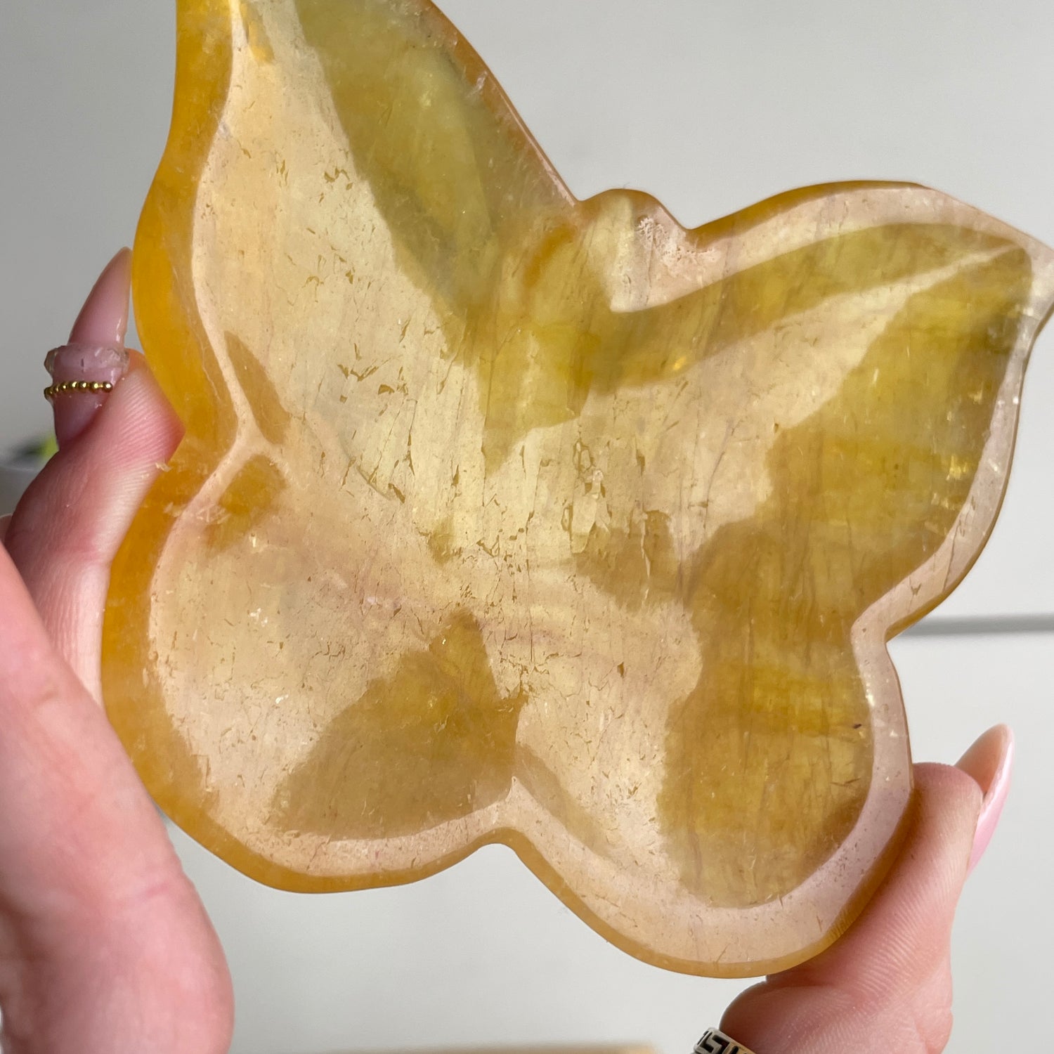 Fluorite Butterfly Bowl 10.7cm