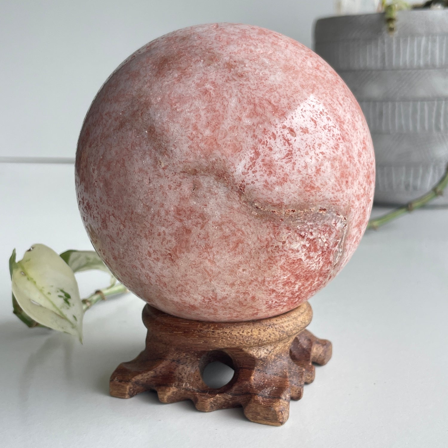 Pink Amethyst Sphere 9cm