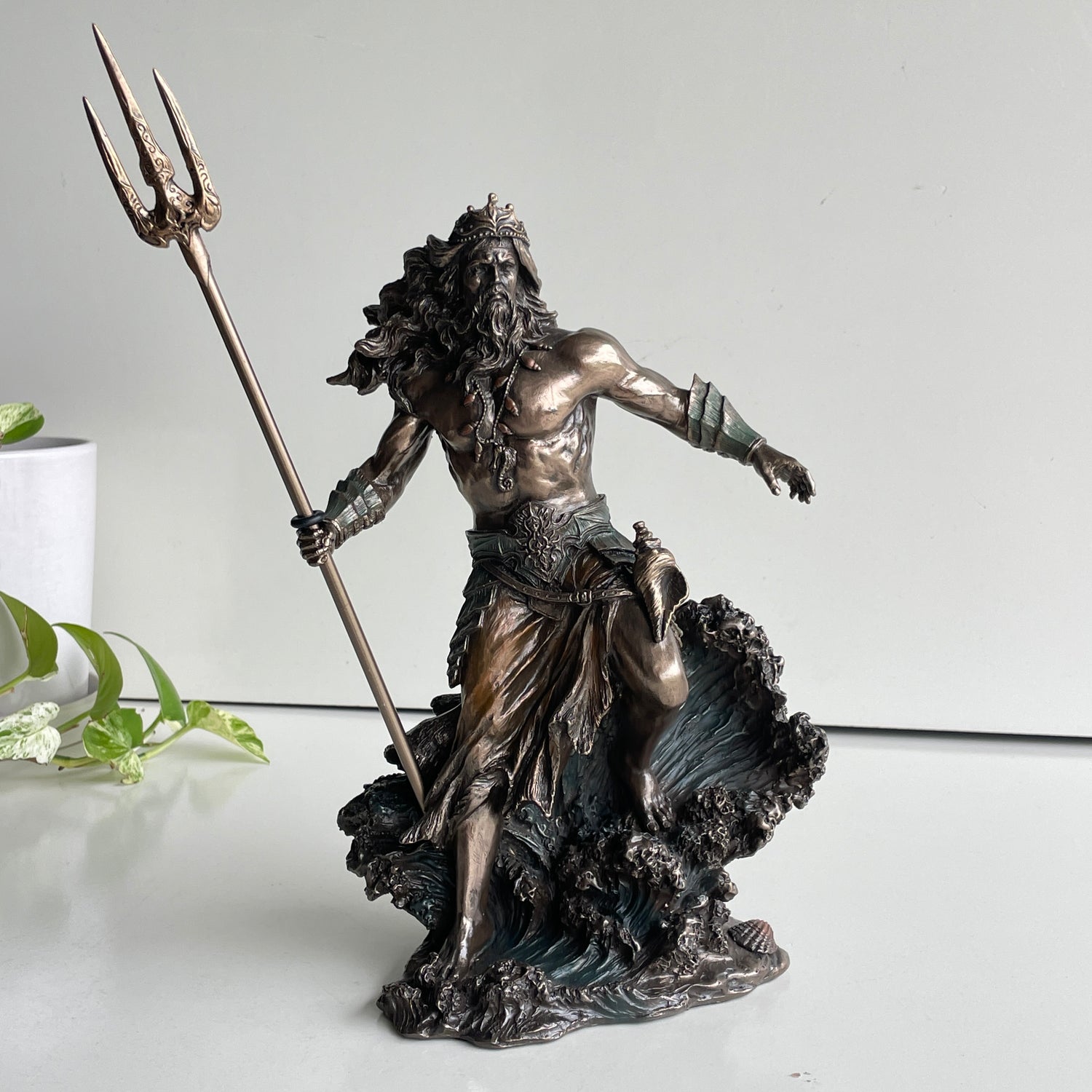 Poseidon Statue With Legs C-5048
