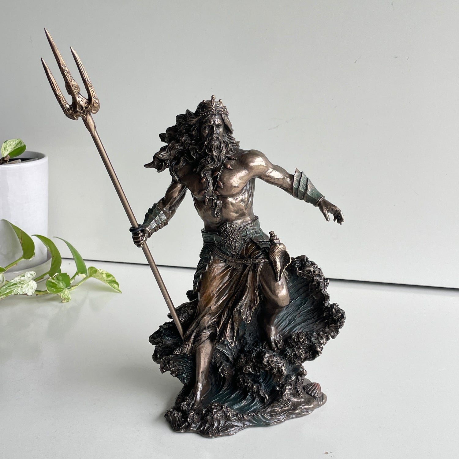 Poseidon Statue With Legs C-5048
