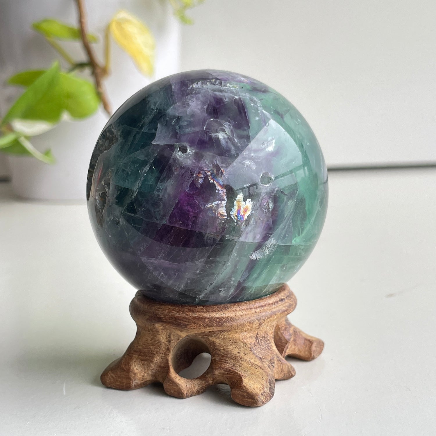 Fluorite Sphere 6.3cm
