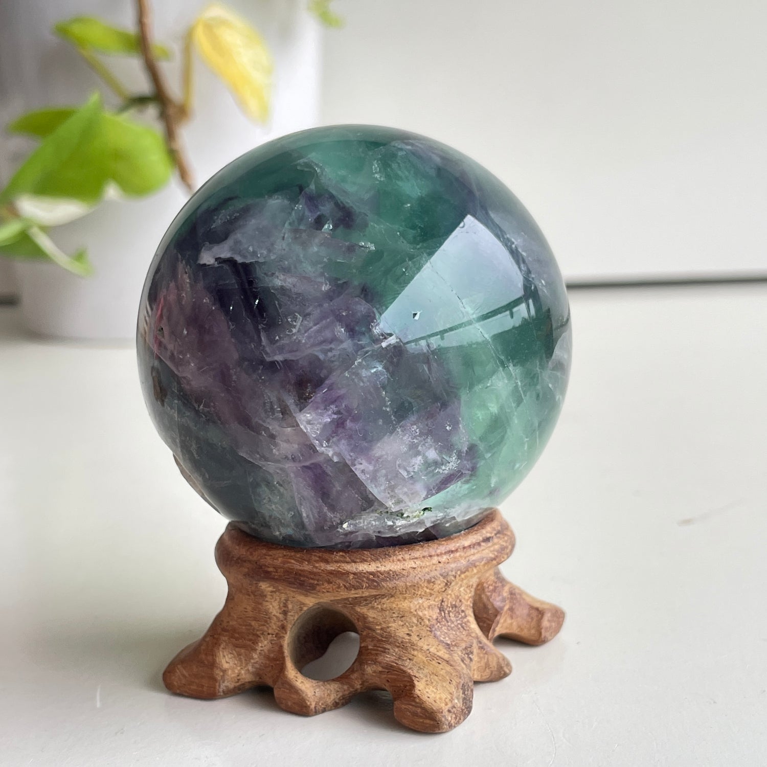 Fluorite Sphere 6.3cm