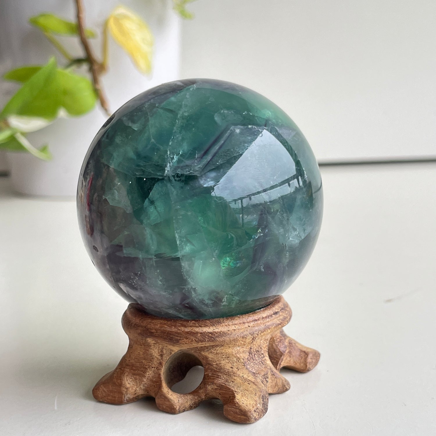 Fluorite Sphere 6.3cm