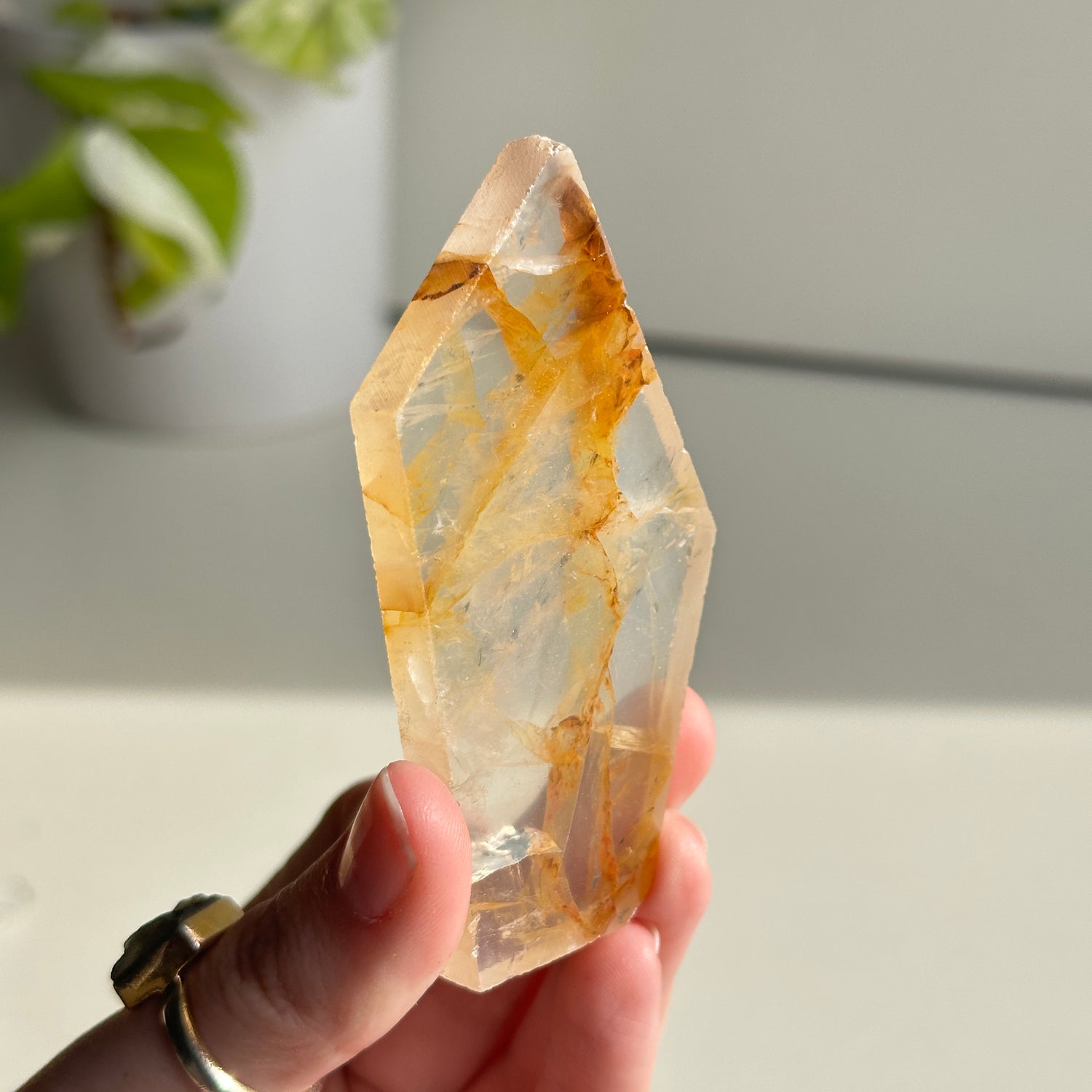 Golden Healer Quartz Slice 50g
