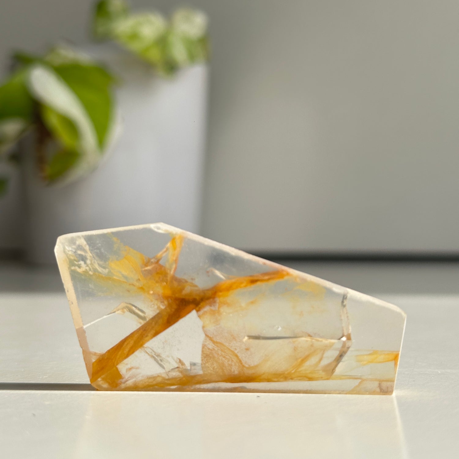 Golden Healer Quartz Slice 28g