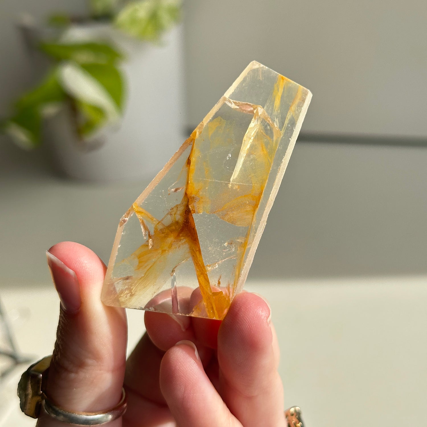 Golden Healer Quartz Slice 28g