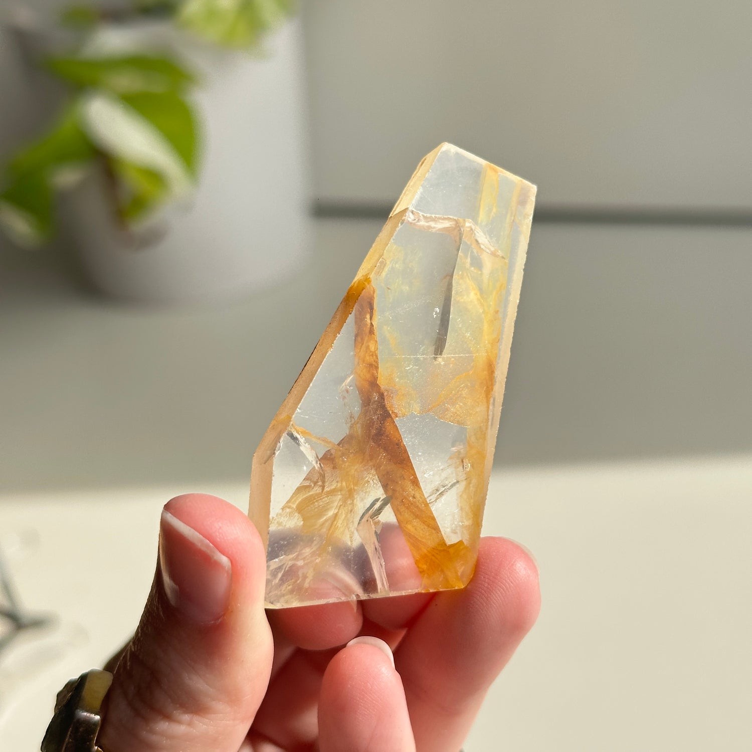 Golden Healer Quartz Slice 28g