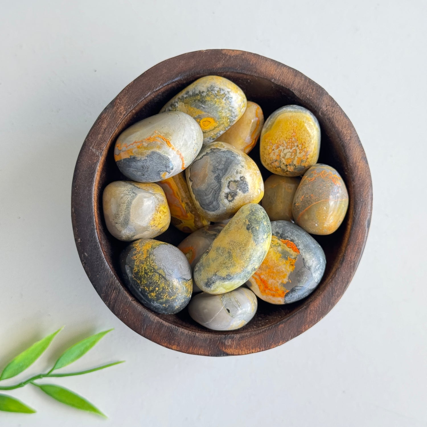 Bumblebee Jasper Tumbled