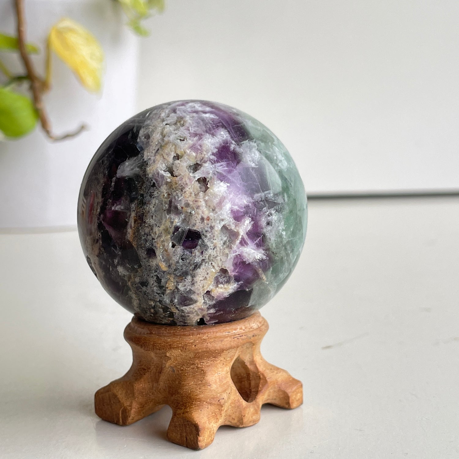 Fluorite Sphere 5.4cm
